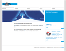 Tablet Screenshot of camsol.ch